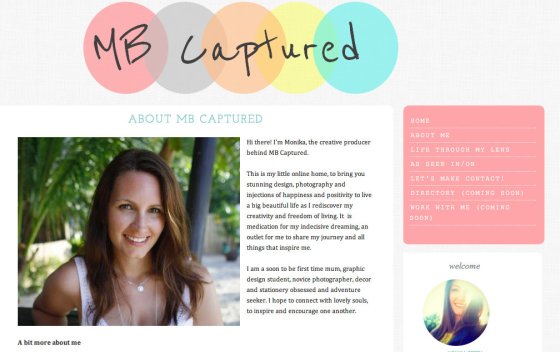 MB Captured, Let your joy rise, blogging, inspiration, design, lifestyle